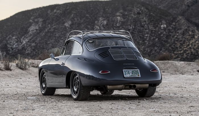 Tampilan belakang modifikasi Porsche 356 Coupe Allrad