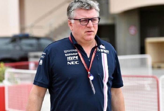 Bos tim Racing Point Force India, Otmar Szafnauer. Tahun depan tim punya nama baru