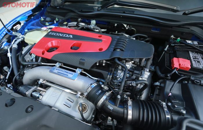 Mesin K20, Honda Civic Type R 2017 berkapasitas 2.000 cc dan turbo