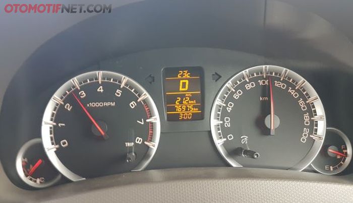 Hasil test konsumsi BBM di Ertiga GX A/T 2013, fuel AVG menyentuh angka 21,2 km/liter di kecepatan konstan 100 km/jam