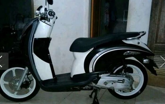 Ilustrasi. Honda Scoopy 2012 