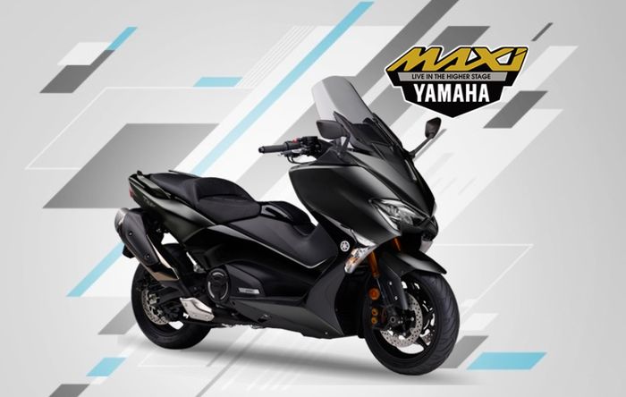 Yamaha TMAX DX merupakan big skutik CBU dari Yamaha