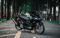 Modifikasi Apik Yamaha Aerox 155, Tampang Menarik Berkat Pelek 17 inci