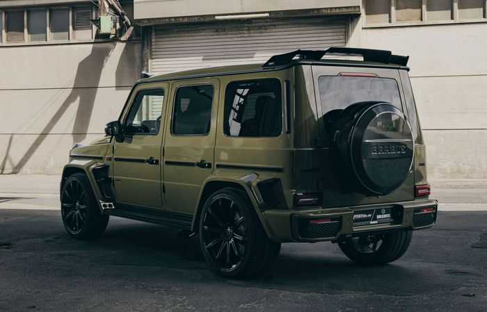 Tampilan belakang Mercedes-AMG G63 hasil bedahan Fostla 