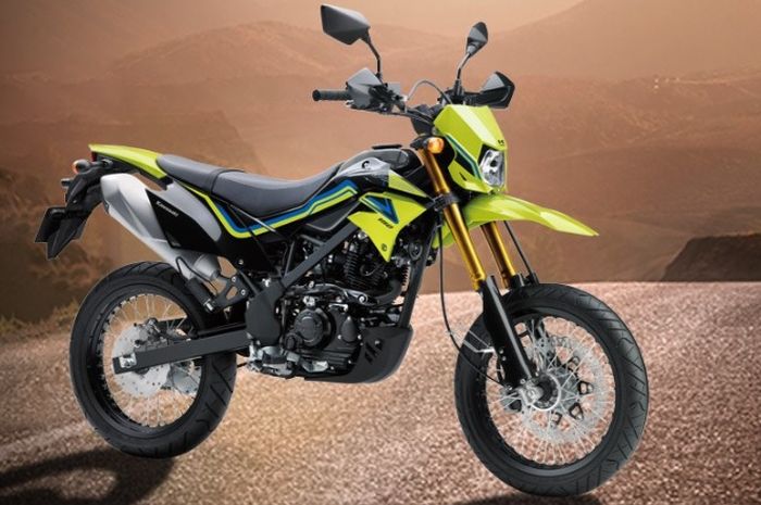 Ngidam Motor Supermoto? Berikut Update Harga Kawasaki D-Tracker Standar
