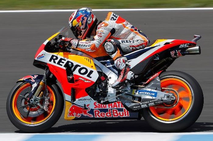 Dani Pedrosa mengaku puas dengan hasil tes resmi sehari di sirkuit Jerez (7/5/2018)