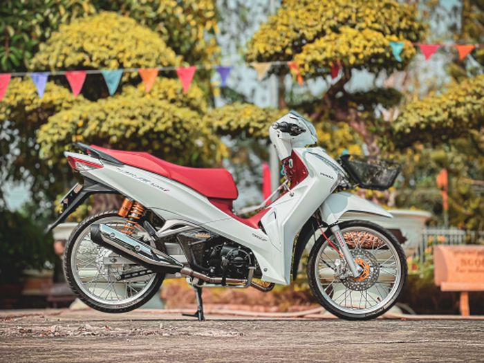 Modifikasi Honda Supra X 125 yang apik