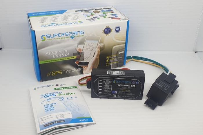 Super Spring GPS Tracker C20 buatan Eropa