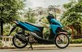 Honda Vario 150 Jubah Biru, Dimanja Part Mewah Sukses Tampil Mempesona