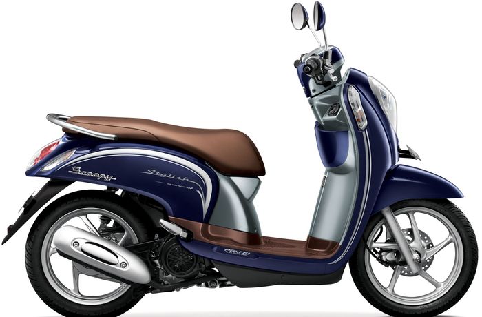 ilustrasi Honda Scoopy FI.