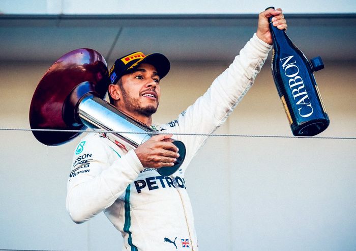 Lewis Hamilton yang enam kali menang dalam tujuh balapan terakhir, setelah F1 Jepang memimpin 67 point atas Sebastian Vettel