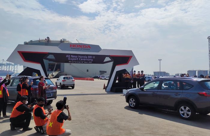 Total ada 6 ribu unit All New Honda BR-V yang akan diekspor