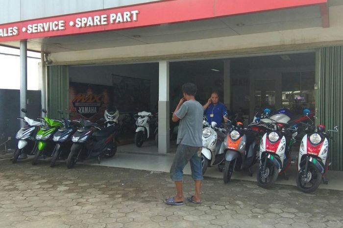 Ilustrasi dealer Yamaha