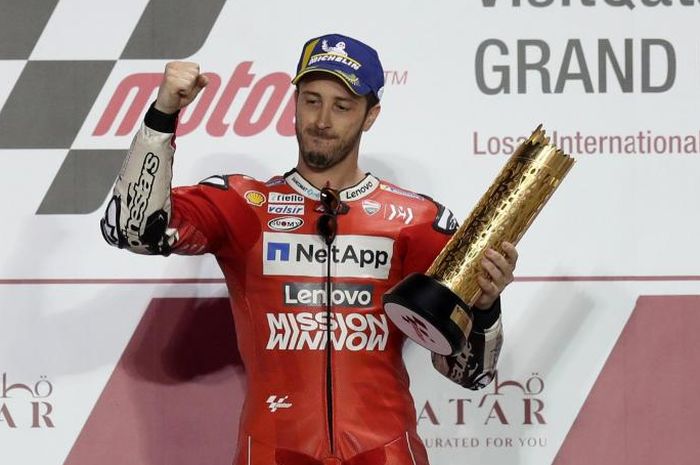 Andrea Dovizioso menang MotoGP Qatar 2019