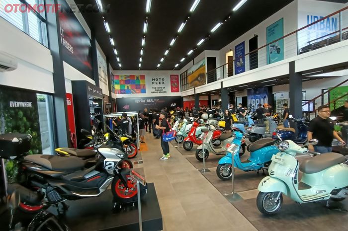Motoplex 4 Brand Mataraman resmi dibuka, hadirkan merek Piaggio, Aprilia, Vespa dan Moto Guzzi