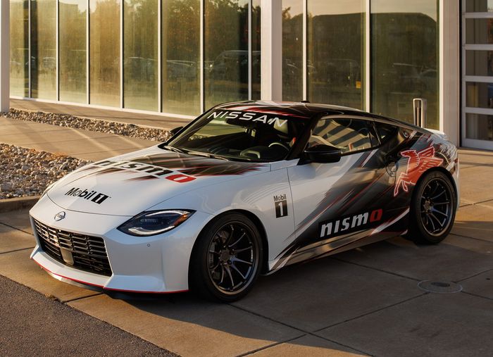 Modifikasi mobil balap Nissan Z GT4 siap dipamerkan di ajang SEMA Show 2022