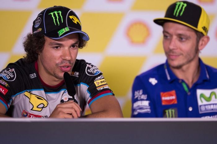 Franco Morbidelli dan Valentino Rossi