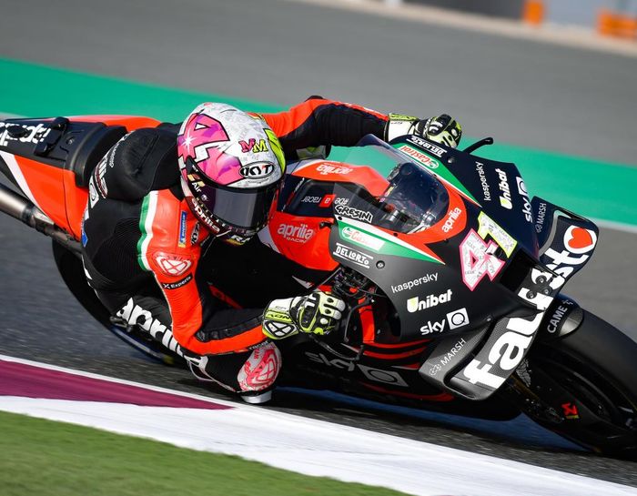 Andrea Dovizioso memberi komentar soal kiprah Aleix Espargaro di MotoGP Qatar dan Doha 