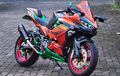 Kawasaki Ninja 250 Hedon, Bertabur Part Branded, Mirip Toko Berjalan!