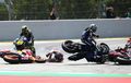 Momen MotoGP Catalunya Musim Lalu, Crash Ini Bikin Karier Jorge Lorenzo Hancur