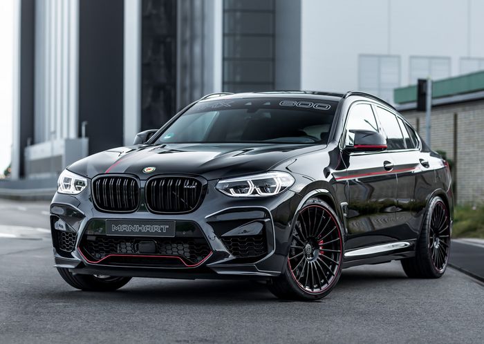 Modifikasi mesin BMW X4 M Competition berlabel MHX6 600 garapan Manhart, Jerman