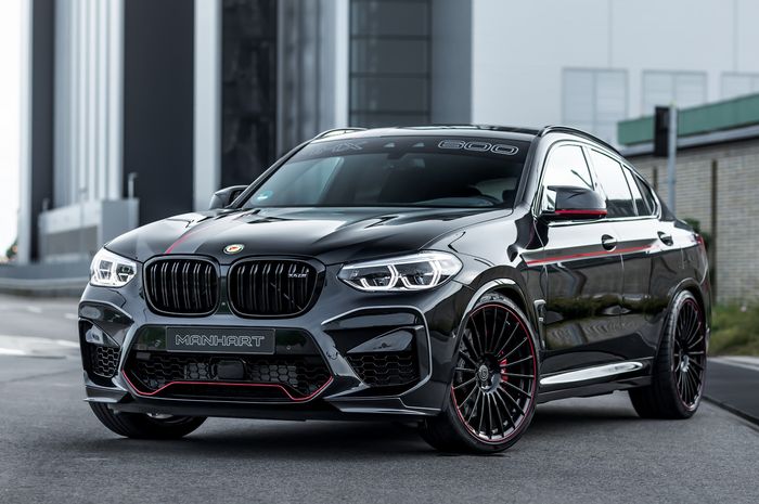 Modifikasi mesin BMW X4 M Competition berlabel MHX6 600 garapan Manhart, Jerman