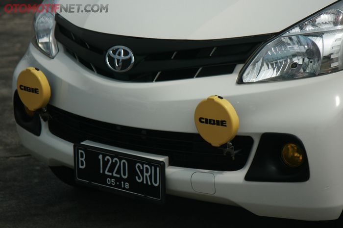 Foglamp jadi penegas tampilan rally look 