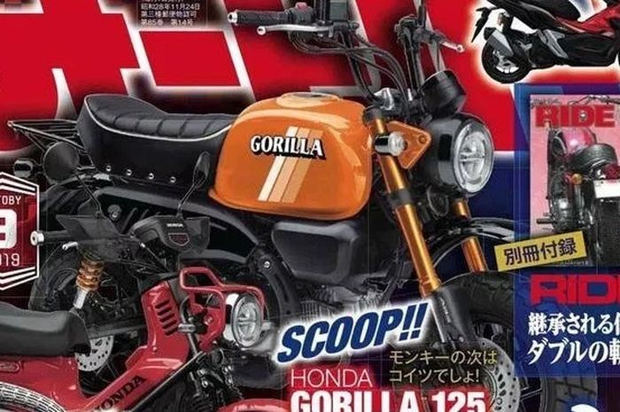 Prediksi desain Honda Gorilla 125