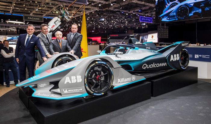 Peluncuran mobil Formula E generasi 2