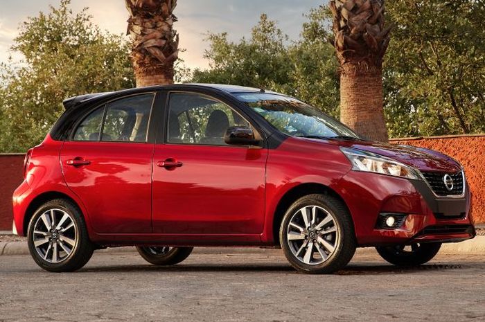 Nissan March facelift meluncur khusus di Maksiko, buritan masih identik model lama