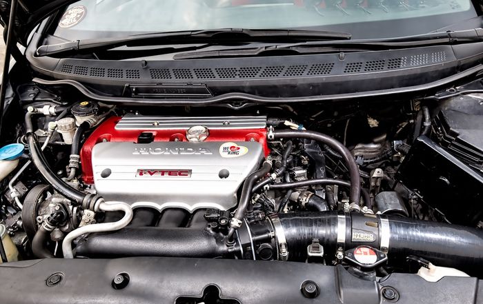 Mesin Honda Civic FD berkode K20A sudah diberi sejumlah upgrade