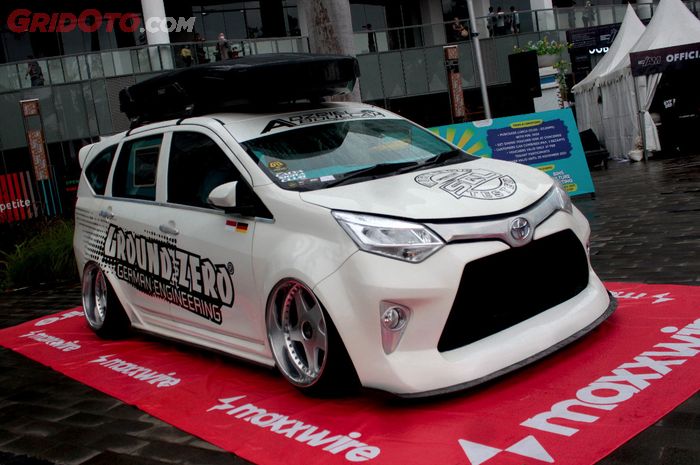 Toyota Calya Dandan Bagged, kandas bepelek kece plus air suspension