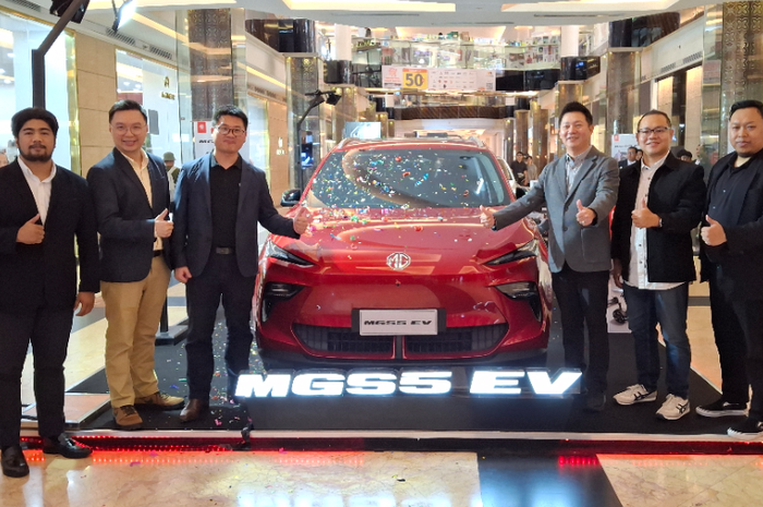 MG S5 EV resmi diluncurkan di Bandung