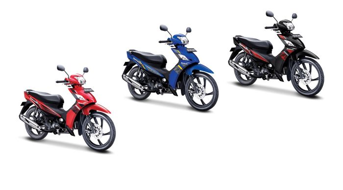Warna Suzuki New Smash di Indonesia