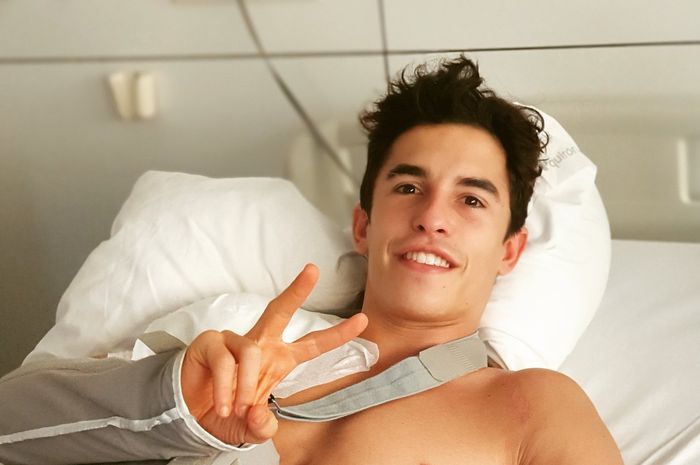 Marc Marquez pasca operasi bahu