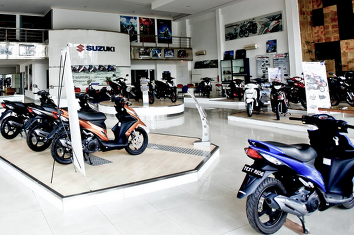 Ilustrasi  Daeler motor Suzuki