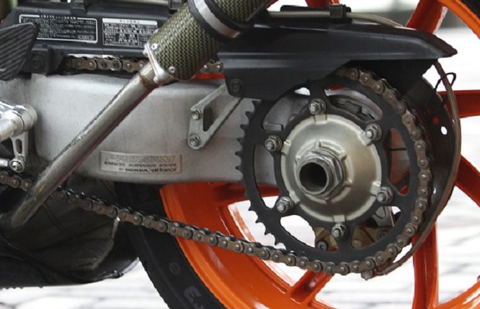 Lengan ayun Pro-arm, salah satu daya tarik NSR250RR MC28