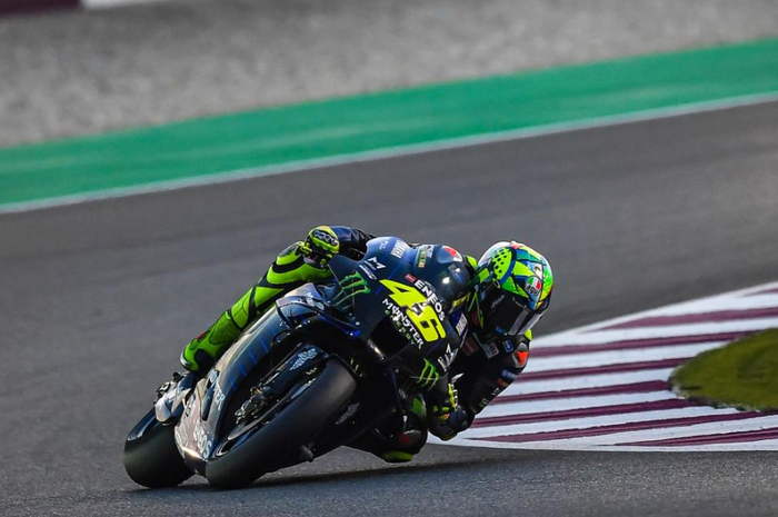 Valentino Rossi finis ke-12 pada tes pramusim MotoGP 2020 di Losail, Qatar