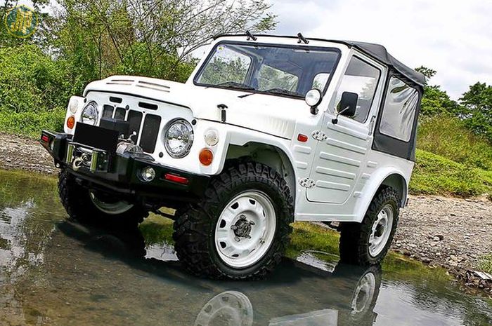 Suzuki Jimny LJ80 Pasang Mesin Turbo Intercooler, Tampang Tetap Klasik