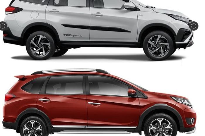 Toyota Rush dan Honda BR-V main di kelas LSUV