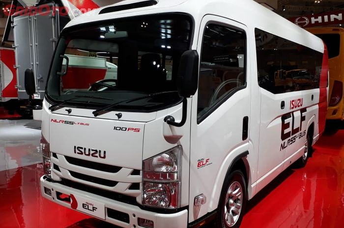 Ilustrasi salah satu produk kendaraan komersil Isuzu, Elf NLR 55 BLX.