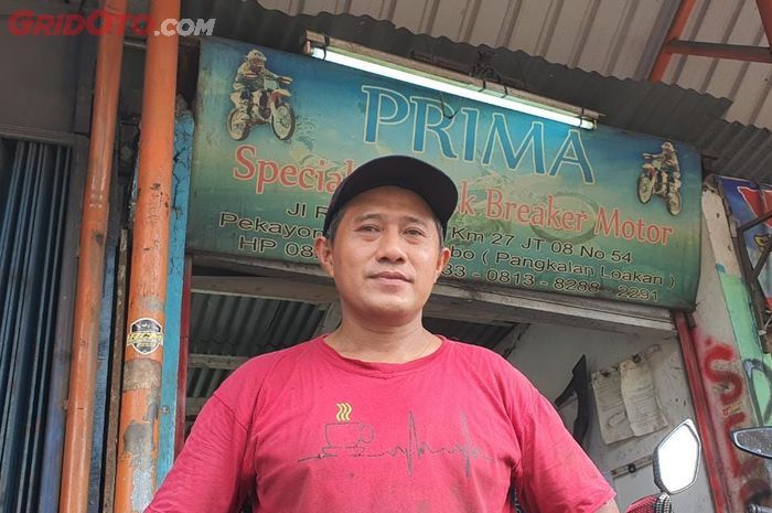 Ali Imron pernah jadi TKI di Malaysia, kini punya bengkel langganan moge dan motor balap