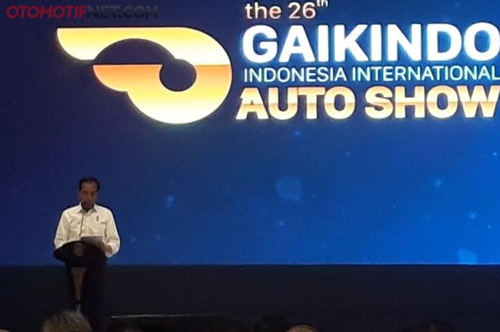 Presiden Jokowi resmi buka GIIAS 2018