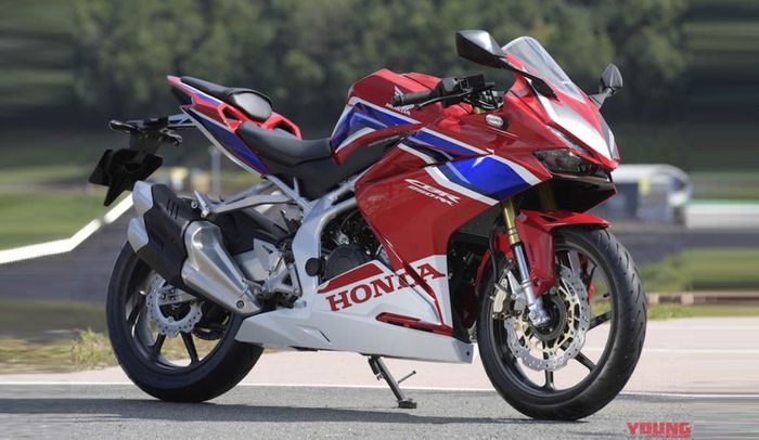 Honda CBR250RR dengan warna khas Honda