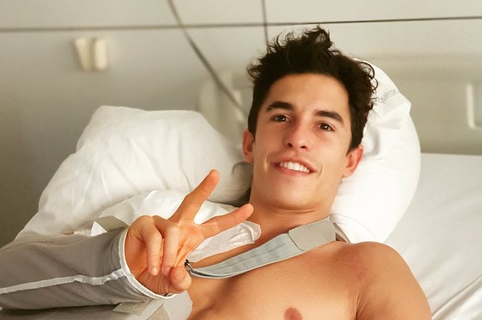 Marc Marquez pasca operasi bahu