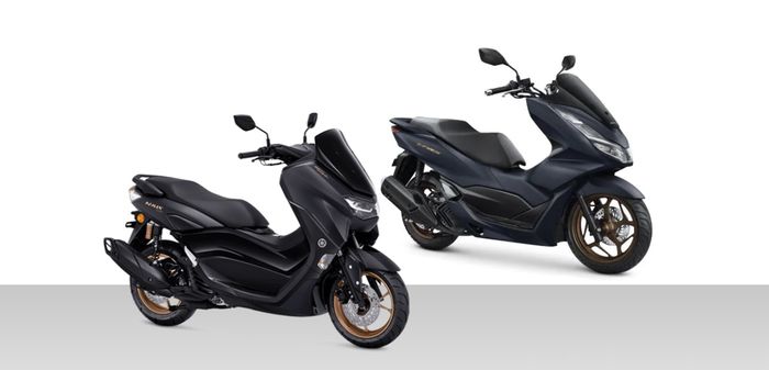 Yamaha All New NMAX dan Honda PCX 160 sama-sama menjual desain beraura mewah