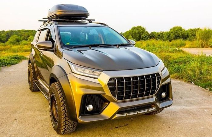 Modifikasi Daihatsu Terios gunakan gril vertikal