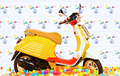 Vespa Primavera Standar Dimodali Rp 2 Jutaan, Berubah Mirip Versi Sean WotherSpoon