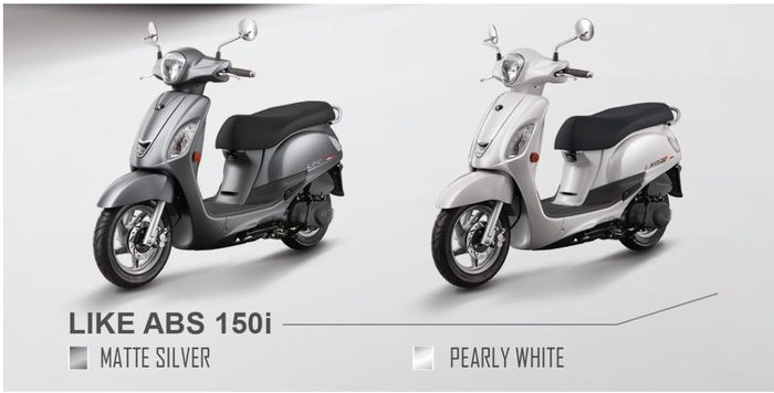 Pilihan warna Kymco Like ABS 150i