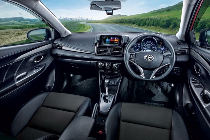 Kabin Toyota Vios facelift 